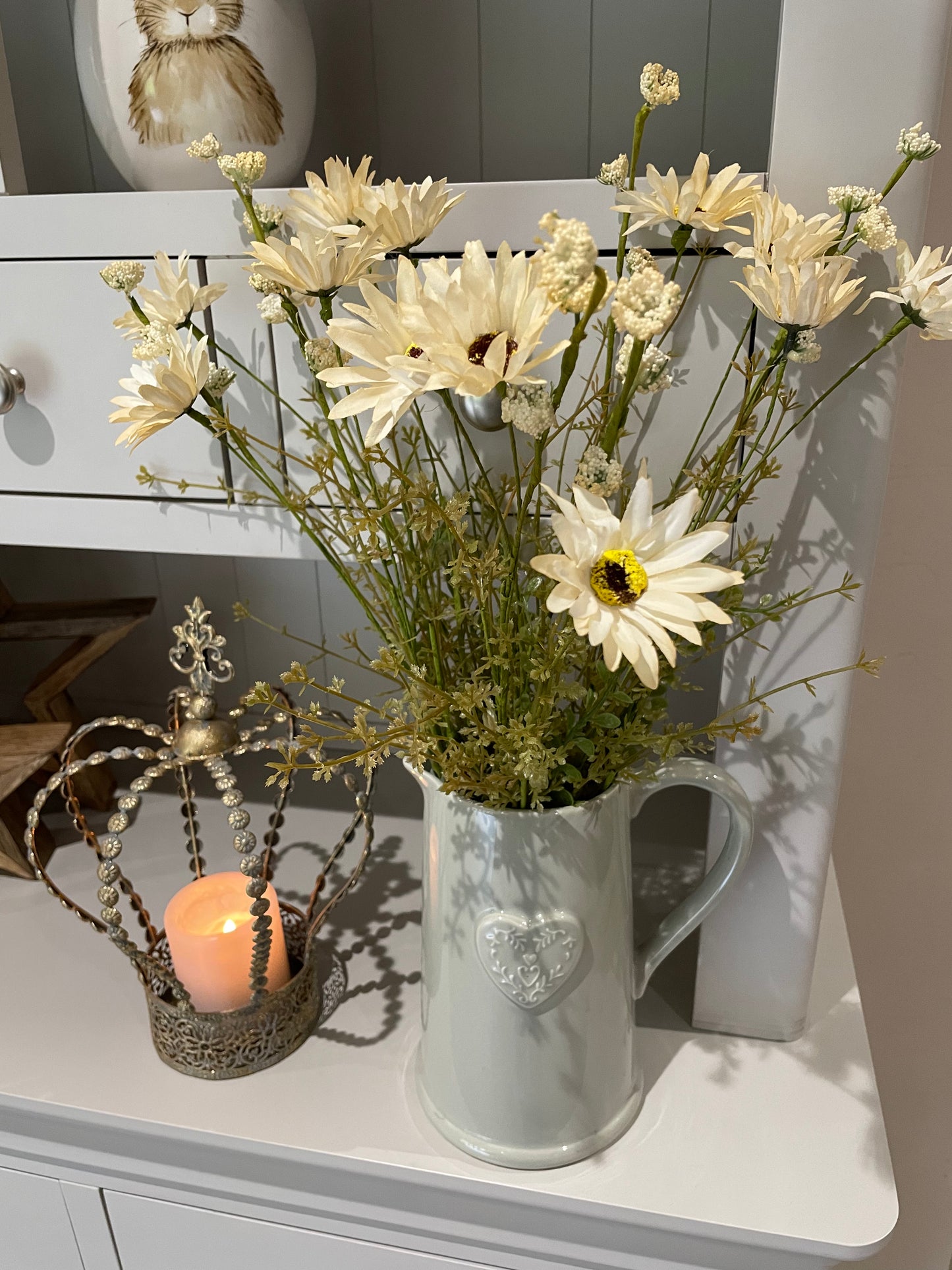 Grey Heart Jug