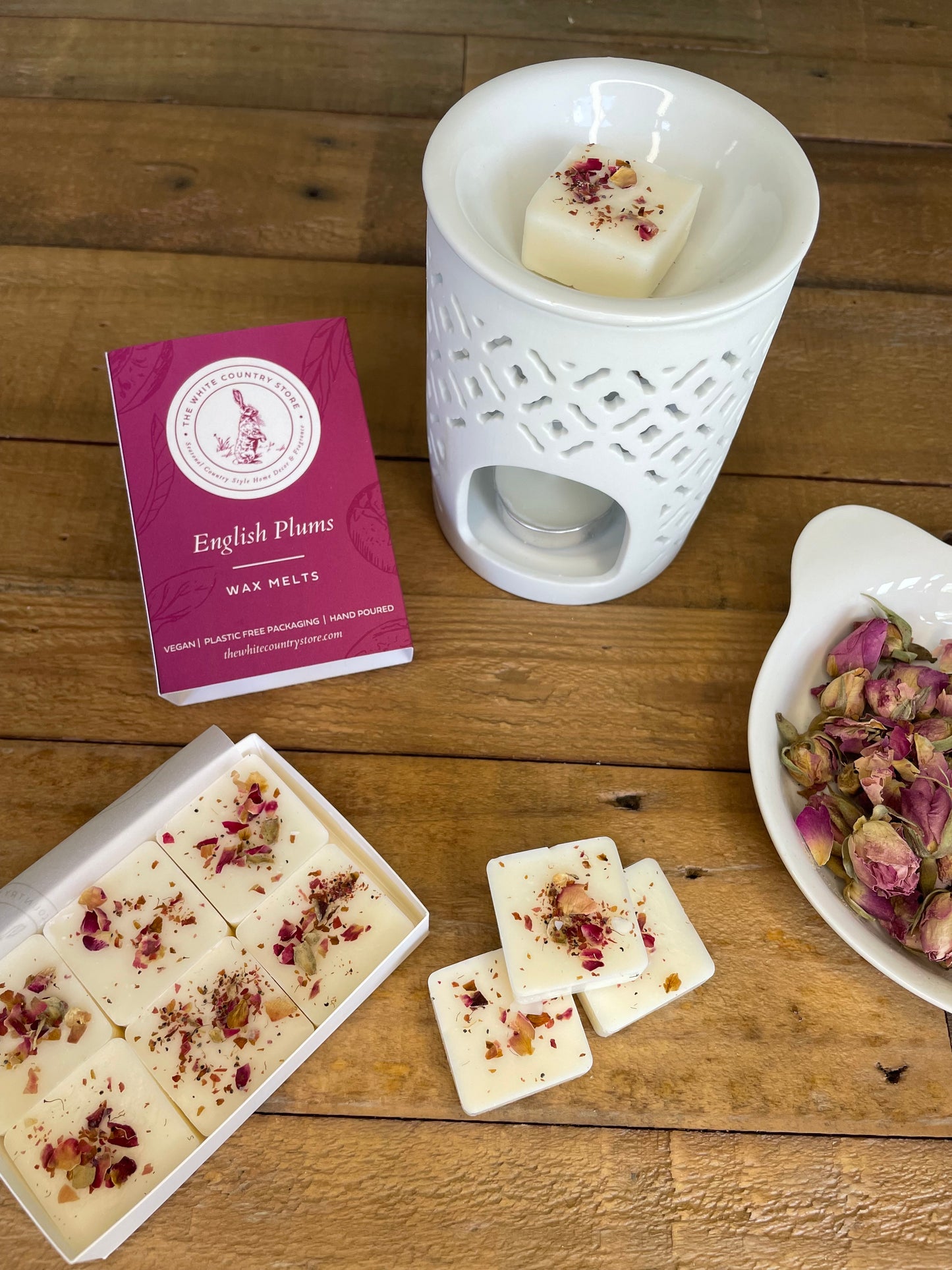 English Plums Luxury Botanical Wax Melts