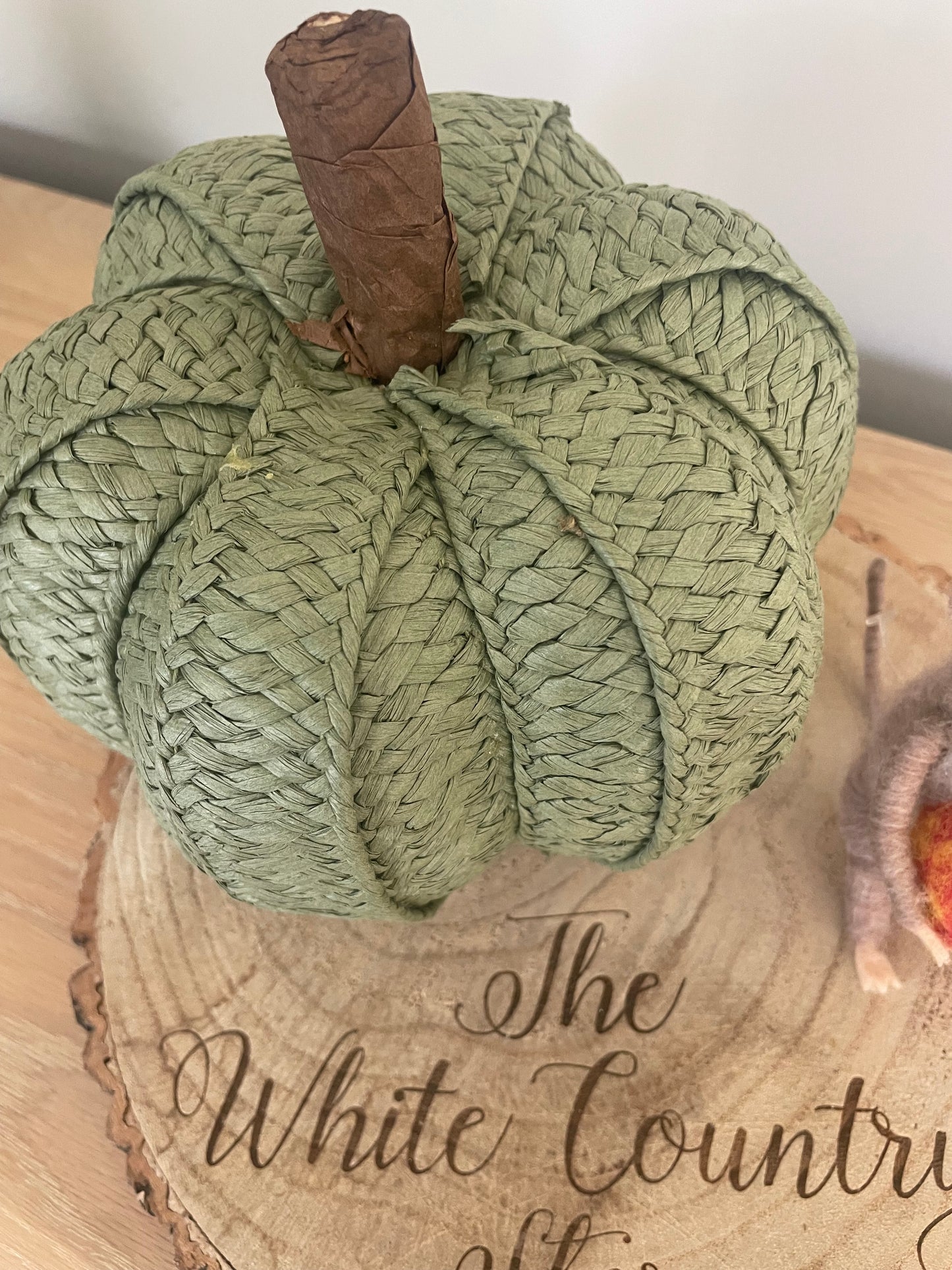 Sage Green Pumpkin