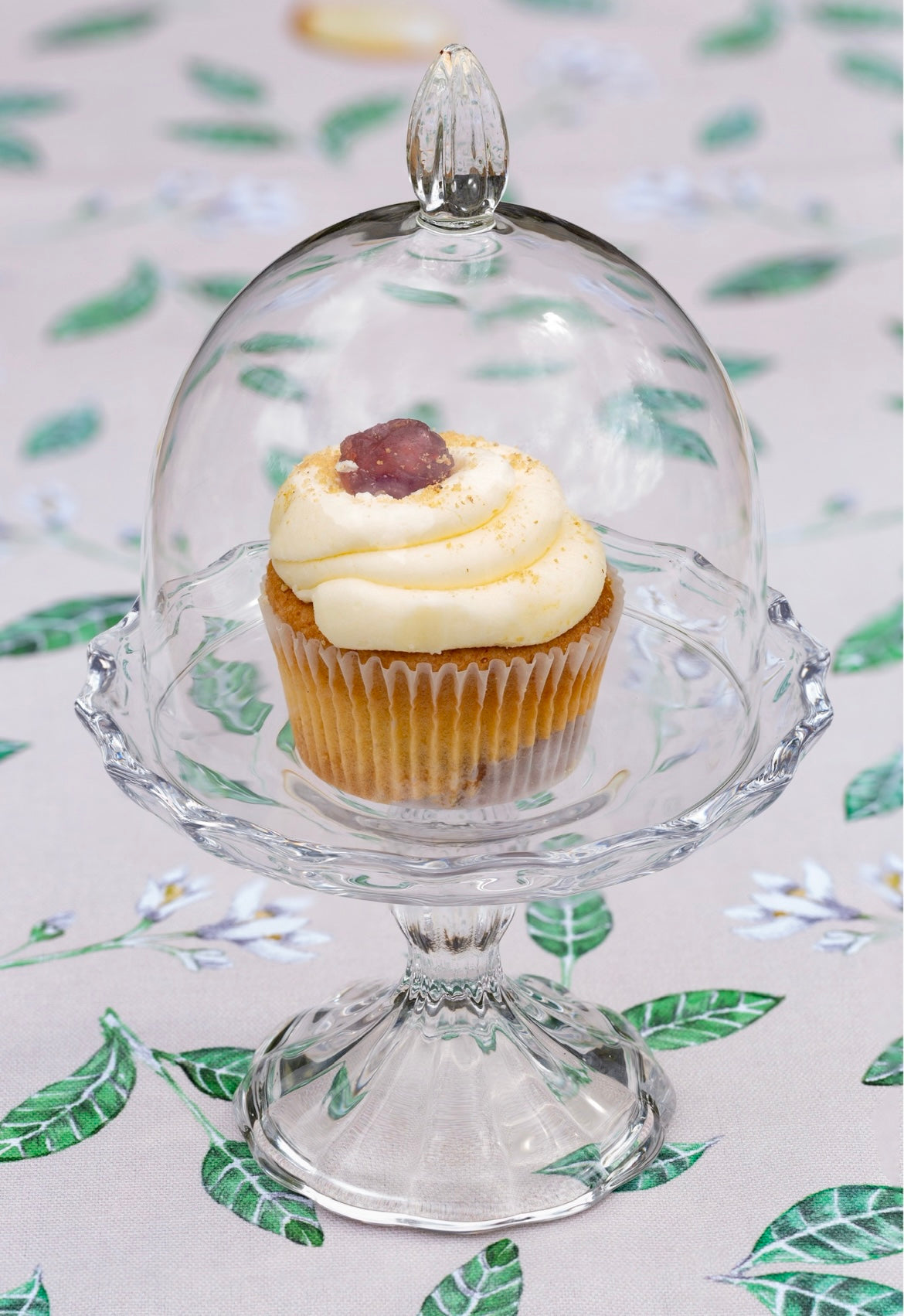 Tall Glass Cake/ Biscuit Stand