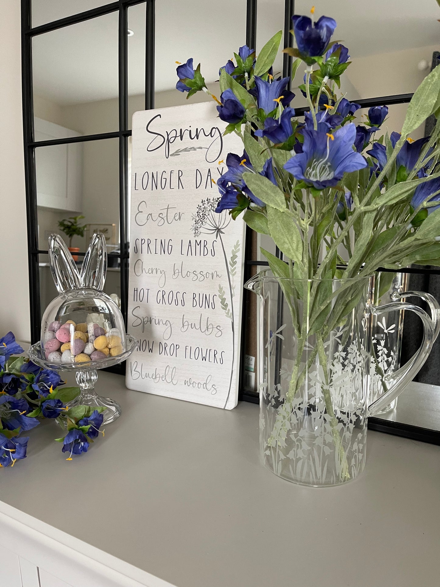 Blue Canterbury Bells Stems