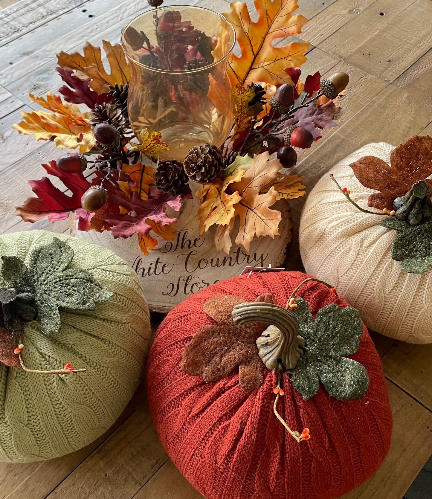 Autumn Candle Holder
