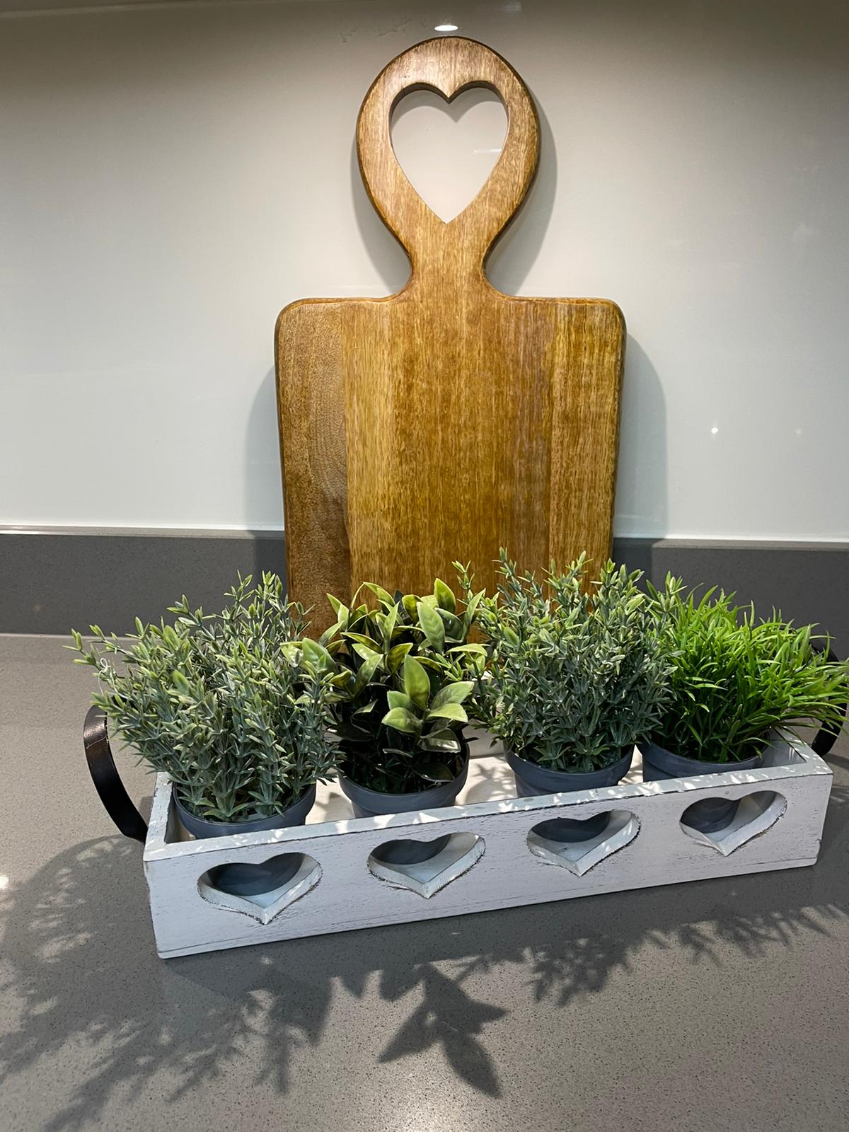 White Heart Trug