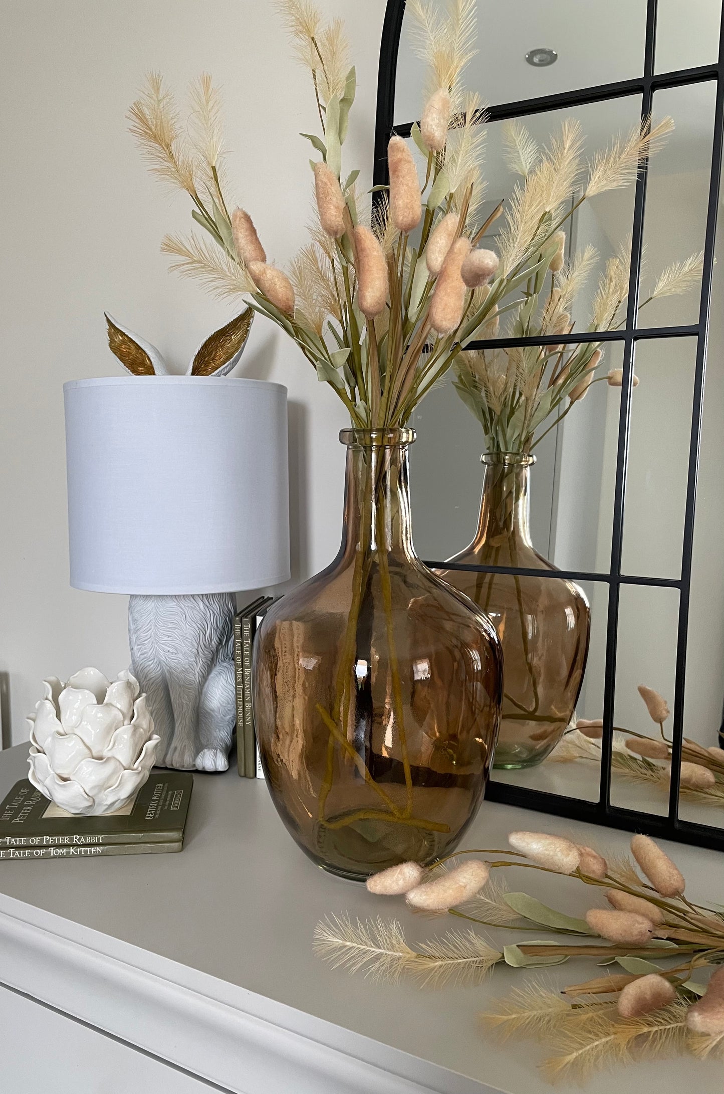 Bunny-Tails and Pampas Grass stems