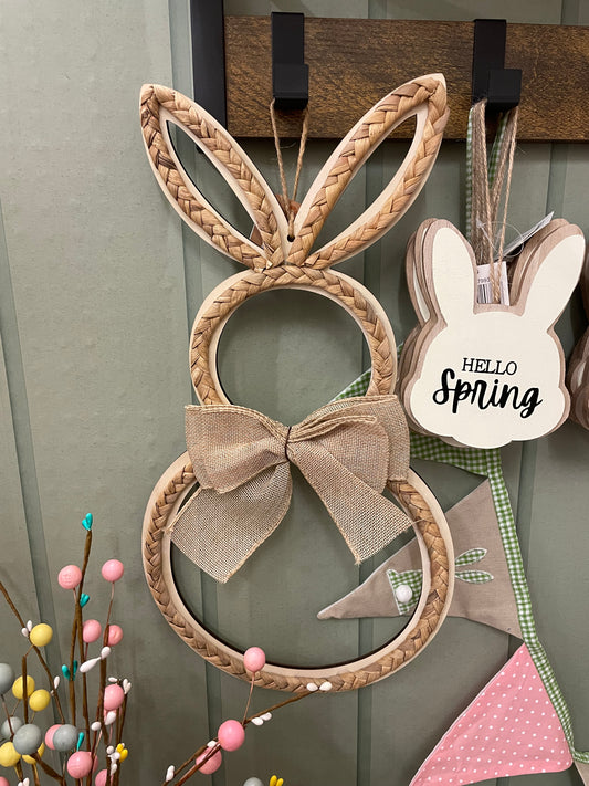 Bunny Shaped Wreath