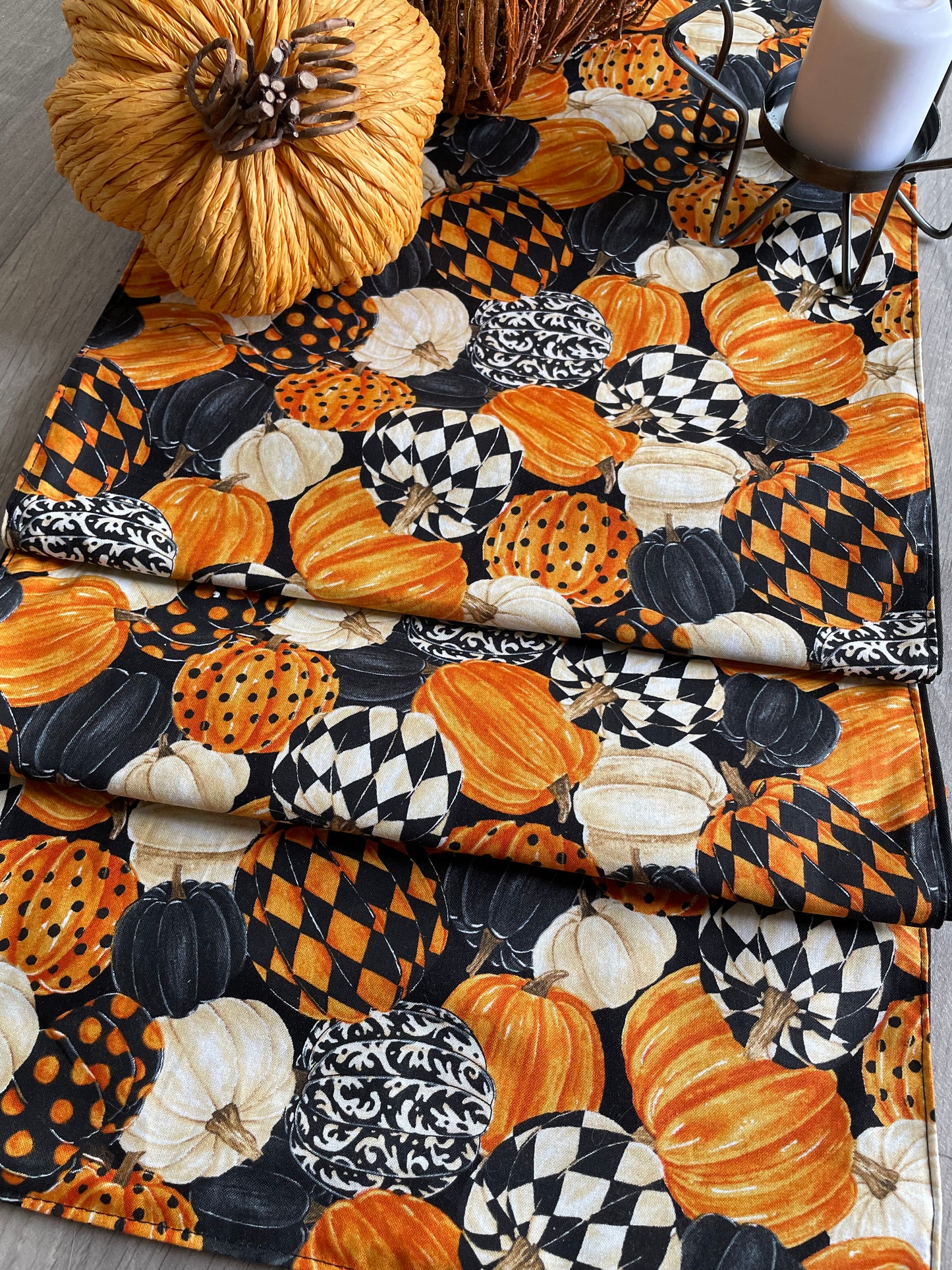 Pumpkin Table Runner