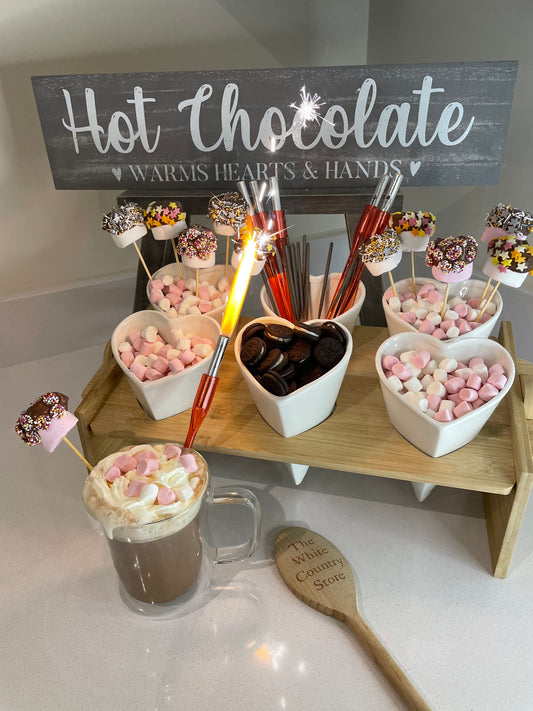Heart Shaped Snacking Station